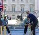 Prince William plays cricket with Ganguly and Rahane outside Buckingham Palace