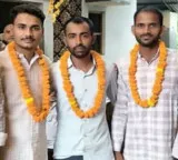 Five friends from same village study together and secure police jobs