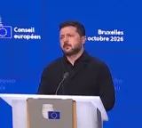 Volodymyr Zelenskyy press conference disrupted as anonymous person releases gases causing stench