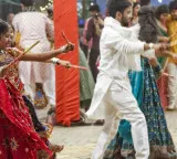 Dandiya celebration tragedy student dies and five in critical condition