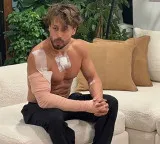 Tiger Shroff injured in firing first photos out Eknath Shinde says wont spare anyone