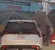 Delhi Dehradun Expressway accident due to hoarding resembling road
