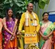 Kalisetti Appala Naidu performs special puja for his bicycle on Dasara