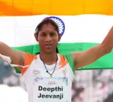 Deepthi Jeevanji wins gold with record timing at Asian Para Games
