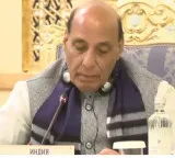 Rajnath Singh speaks strongly against terrorism in front of Pakistan leader