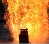 Suryapet explosion panic huge loss due to gas cylinder leakage