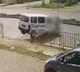 New car accident while coming out of showroom video here