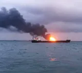 Oil tanker with 21 Indian seafarers struck by unknown projectile in Hormuz; all safe