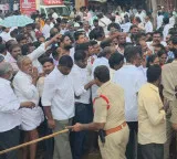 Andhra Pradesh Parishad Elections Violence During Nominations and Gunfire in Air