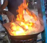 Chinese Cooking Why flames rise in a wok and the interesting science behind it