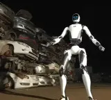 Unitree H2X Humanoid Robot Performs Kung Fu Stunts and Car Rescues
