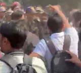 Jamia Millia Islamia Free Kashmir slogans spark tension as university goes online