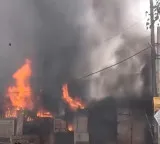 Massive fire accident in Noida one dead