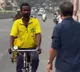 Deliveries on cycle unexpected gift to Blinkit delivery boy viral video