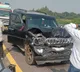 Rahul Gandhi convoy accident vehicles collide with each other