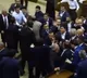 Armenia Parliament MPs brawl as Speaker keeps live broadcast running for public to see