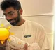 Pacer Jasprit Bumrah posted the photo of his son