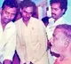 In a rare photo KCR with legendary NTR