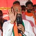 Bandi Sanjay challenges KCR to promice in Bhagya Lakshmi temple