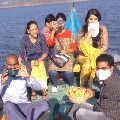 Tollywood actress Anushka visits maha nandeeswara swamy temple in polavaram
