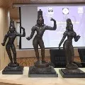 decades later Ancient statures of lord sitarama laxman arrived India