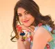 Kajal Agarwal listening to Bhagvadgeetha