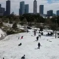 Snowfall fears Texas People