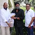 Chitrapuri colony new committee members met Megastar Chiranjeevi
