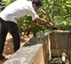 KTR cleans Pragathi Bhavan premises as per self initiative