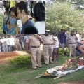 Chiranjeevi Sarja Last Riutals in Basavanagudi