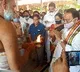 Minister Indrakaran Reddy visits Nirmal Ayyappa Swamy Temple