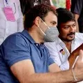 Rahul Gandhi participate in farmers protest at delhi
