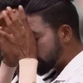 Mohammad Siraj Tears in field during third test