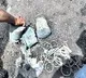 Copper utensils and silver ornaments found in a agriculture land