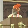 PM Modi Inaugarates Tri Colour at Redfort
