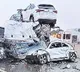 Accident of 100 Vehicles in Texas Because of Snow Cyclone