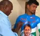 Telangana youth paints his body with CM Jagan