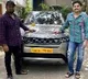 Range Rover Luxuary Car Gifted to Venky Kudumula from Hero Nitin