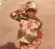 ITBP Fidaa with this Child Selute