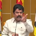 Bonda Uma fires in Vellampalli Srinivas