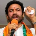 Kishan Reddy visits Col Santosh Babu family