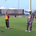 Sunrisers won the toss against Kolkata Knight Riders