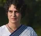 Priyanka Gandhi  cavalcade collide on UP