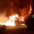 Huge fire accident in Visakha steel plant