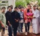 Prakash Raj felicitated Sonu Sood on Alludu Adurs sets