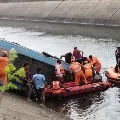 Forty passengers died in Madhya Pradesh bus mishap