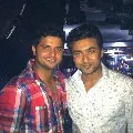 Hero Suriya supports cricketer Suresh Raina
