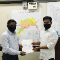 Revanth Reddy met Krisha river board chairman