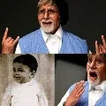 amitab shares childhood pic