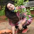 Renu Desai accepts Udayabhanu green challenge
